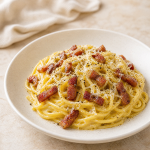 la Carbonara romaine au guanciale