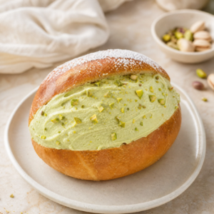Maritozzo pistacchio